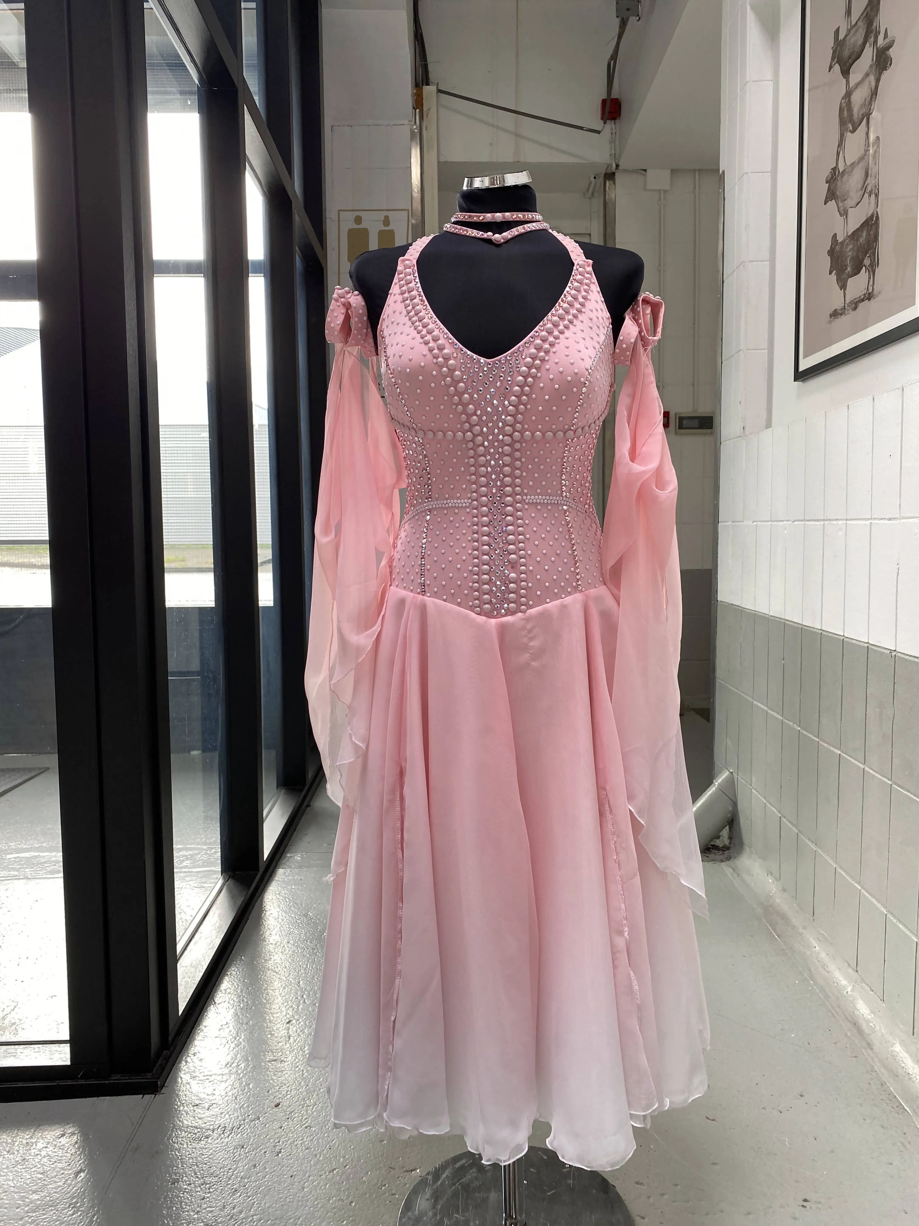 Sugar Pink Ballroom Dress