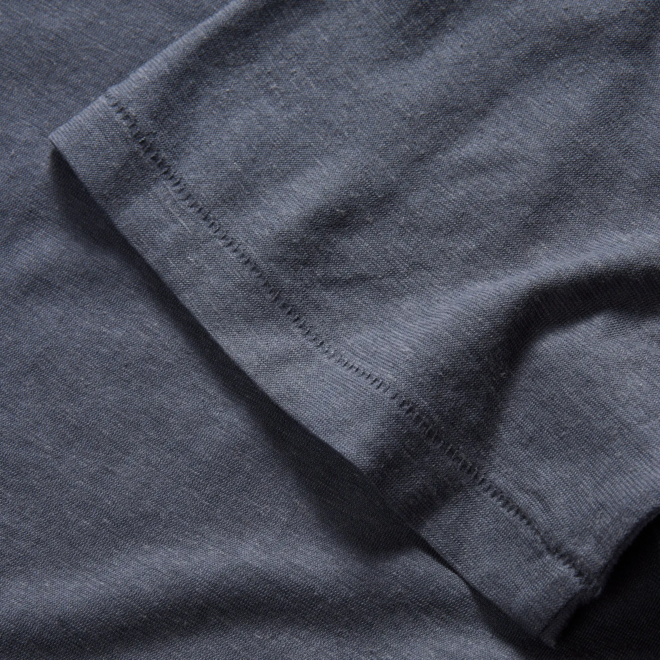 The Cotton Hemp Tee in Navy