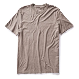 The Cotton Hemp Tee in Steeple Grey