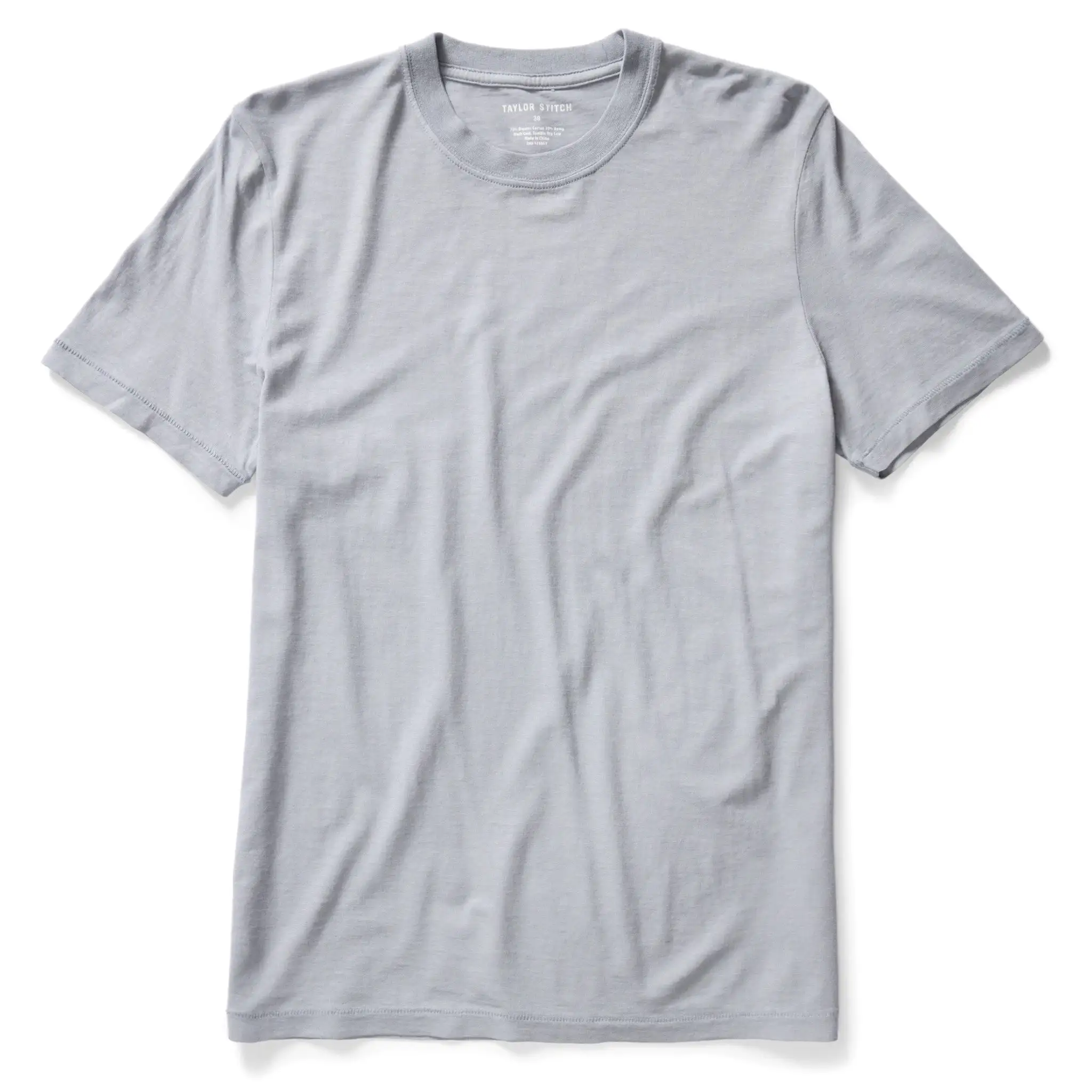 The Cotton Hemp Tee in Tradewinds