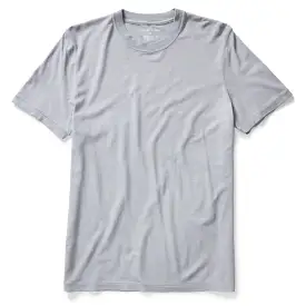 The Cotton Hemp Tee in Tradewinds