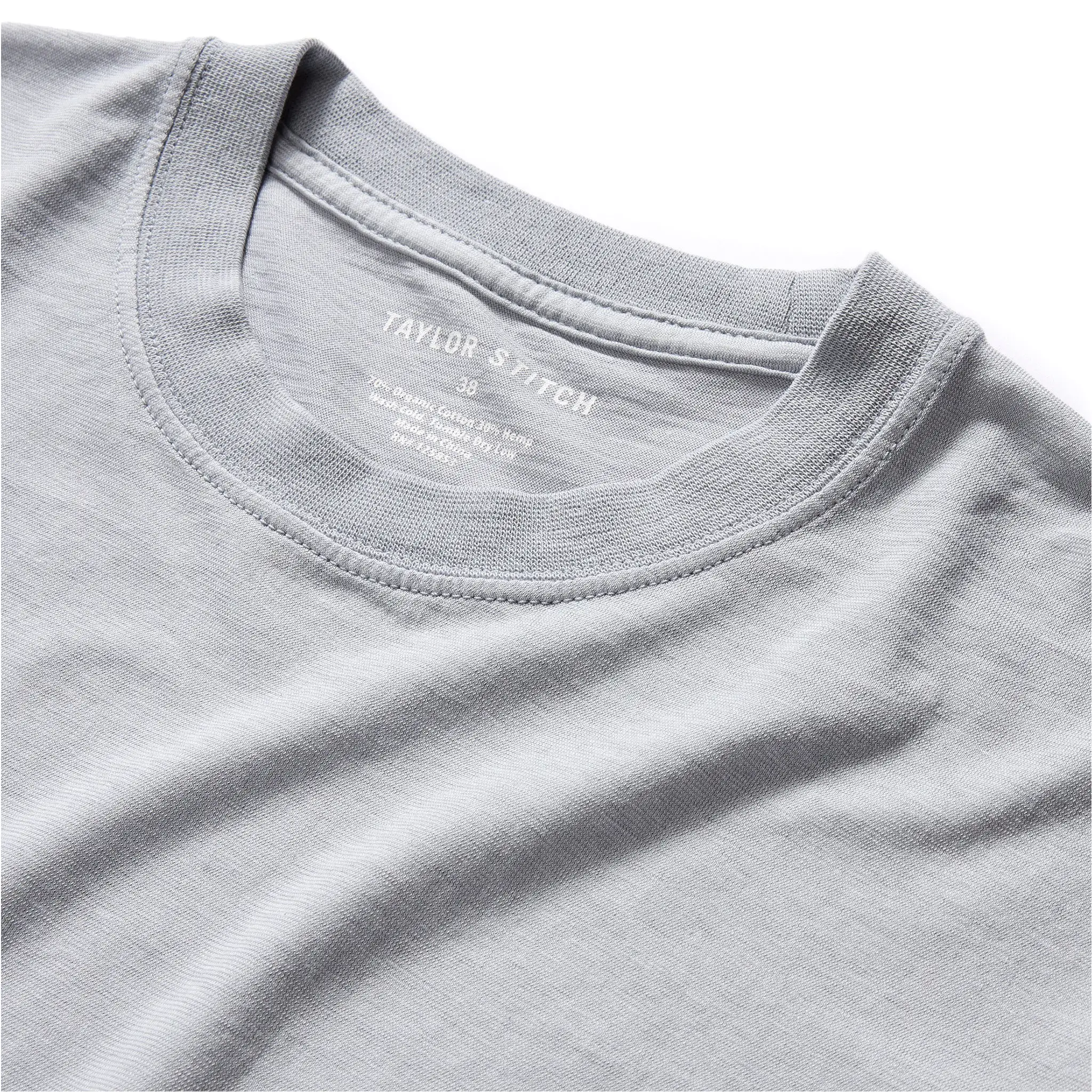 The Cotton Hemp Tee in Tradewinds