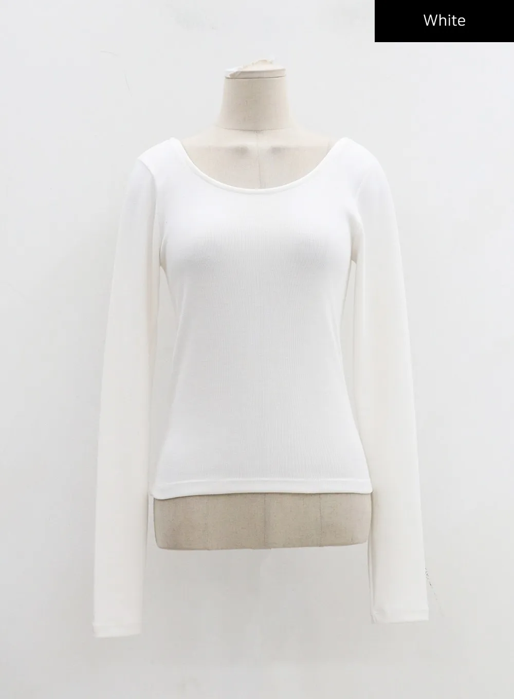 U-Neck Long Sleeve Top CD27