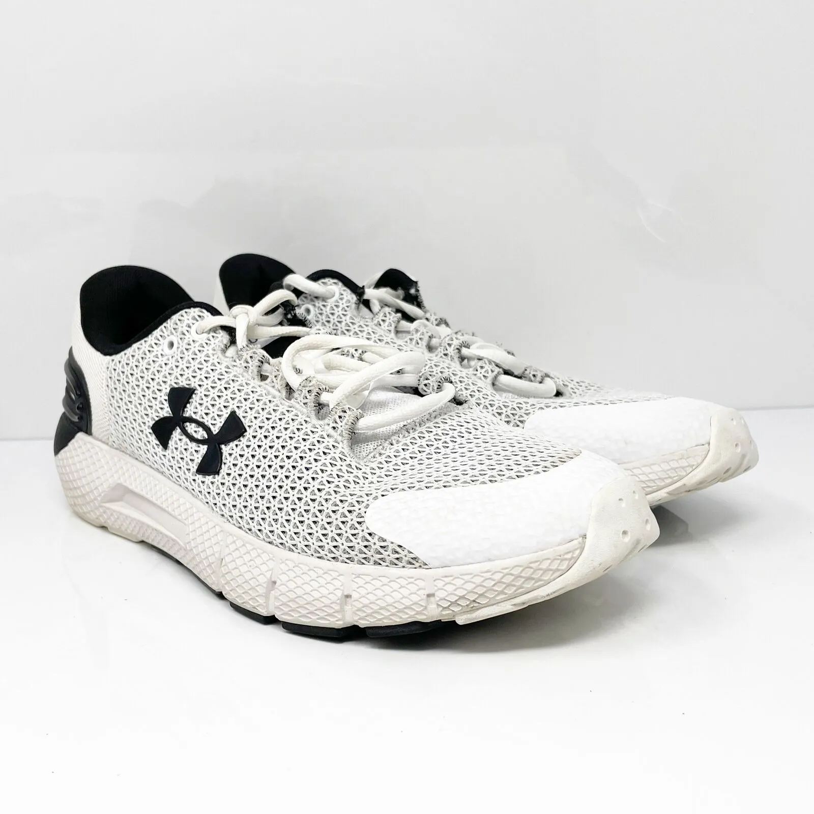 Under Armour Mens Charged Rogue 2.5 3024400-101 White Running Shoes Sneakers 10