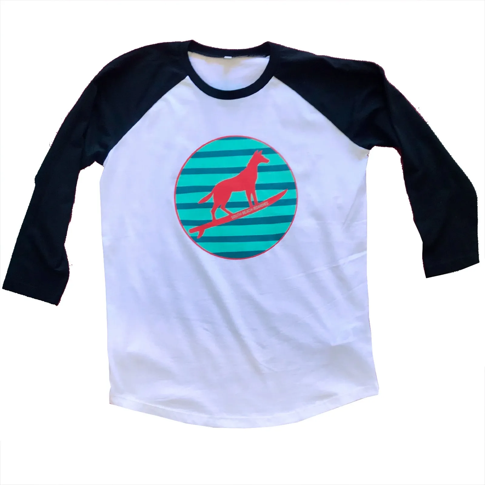 Unisex Organic Cotton 3/4 Sleeve Baseball Tee: Dingo