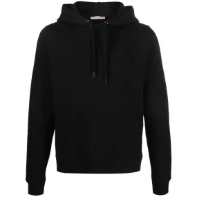 Valentino Embossed Logo Black Hoodie