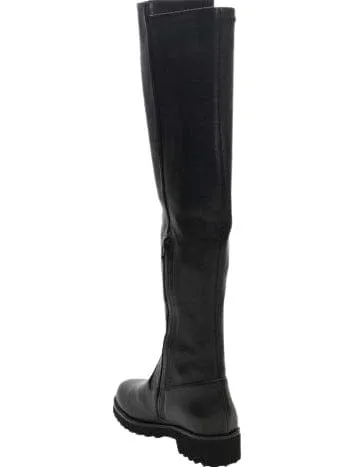 Vaneli ZIZI Black Combo Tall Zipper Boot - FINAL SALE