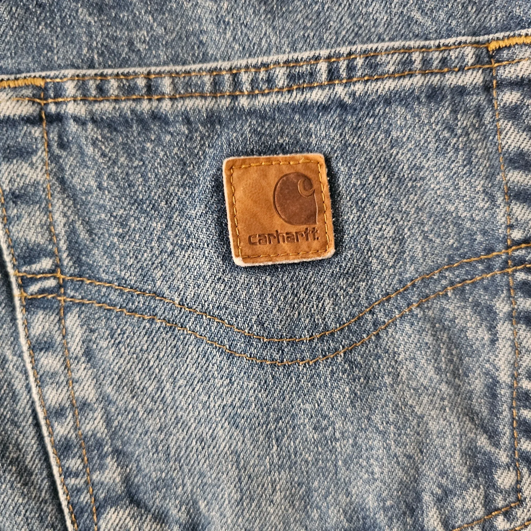 Vintage Carhartt jeans made in Mexico