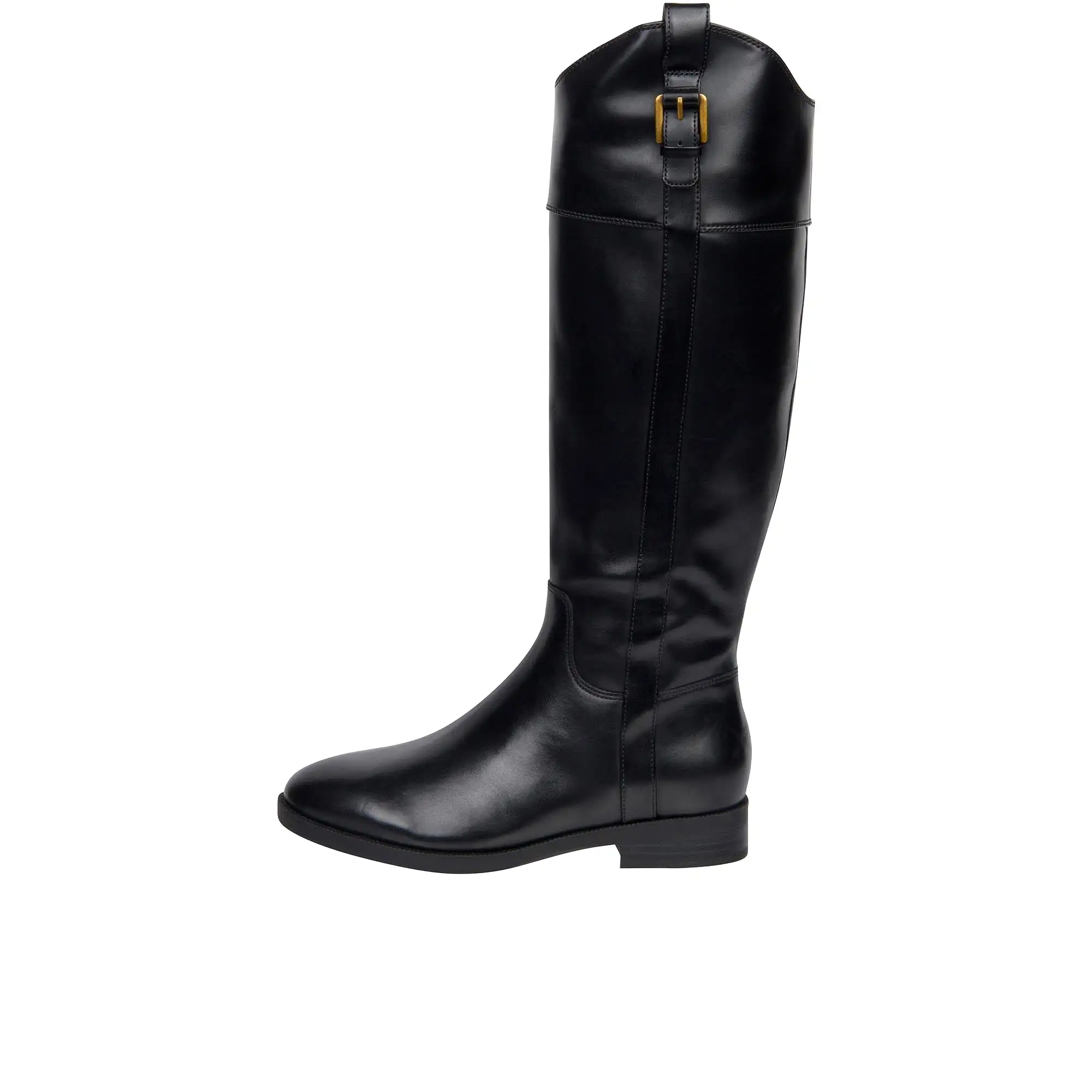 Vionic Womens Phillipa Tall Boot Black Leather