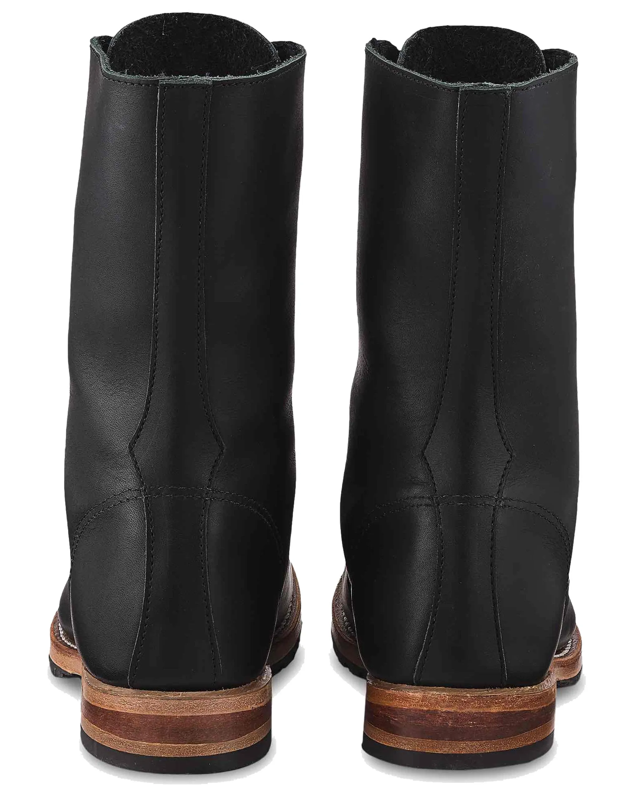 Women's 3430B Heritage Gracie Tall Boot - Black Boundary Leather