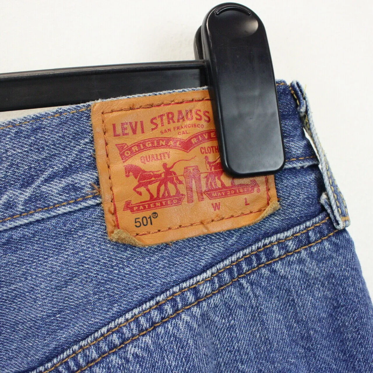 Womens LEVIS 501 Jeans Mid Blue | W31 L32