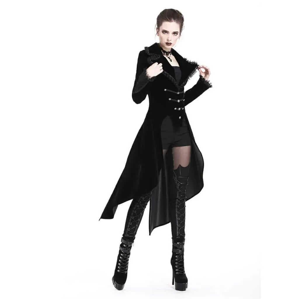 Women's Vintage Goth Tail Coat