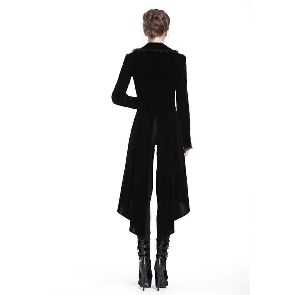 Women's Vintage Goth Tail Coat