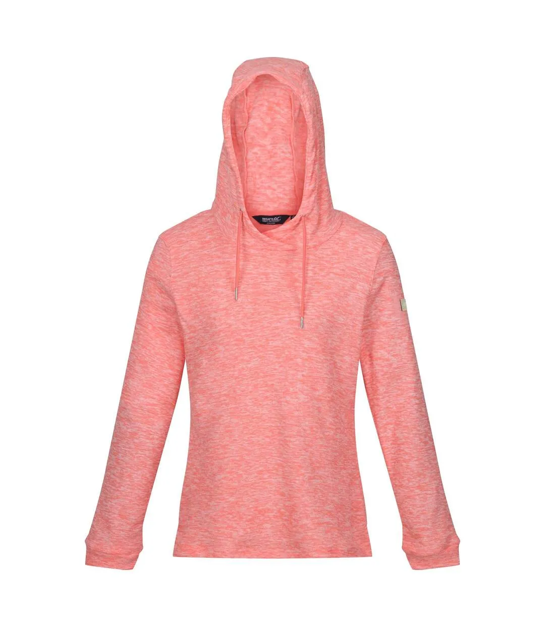 Womens/ladies azaelia marl lightweight hoodie shell pink Regatta